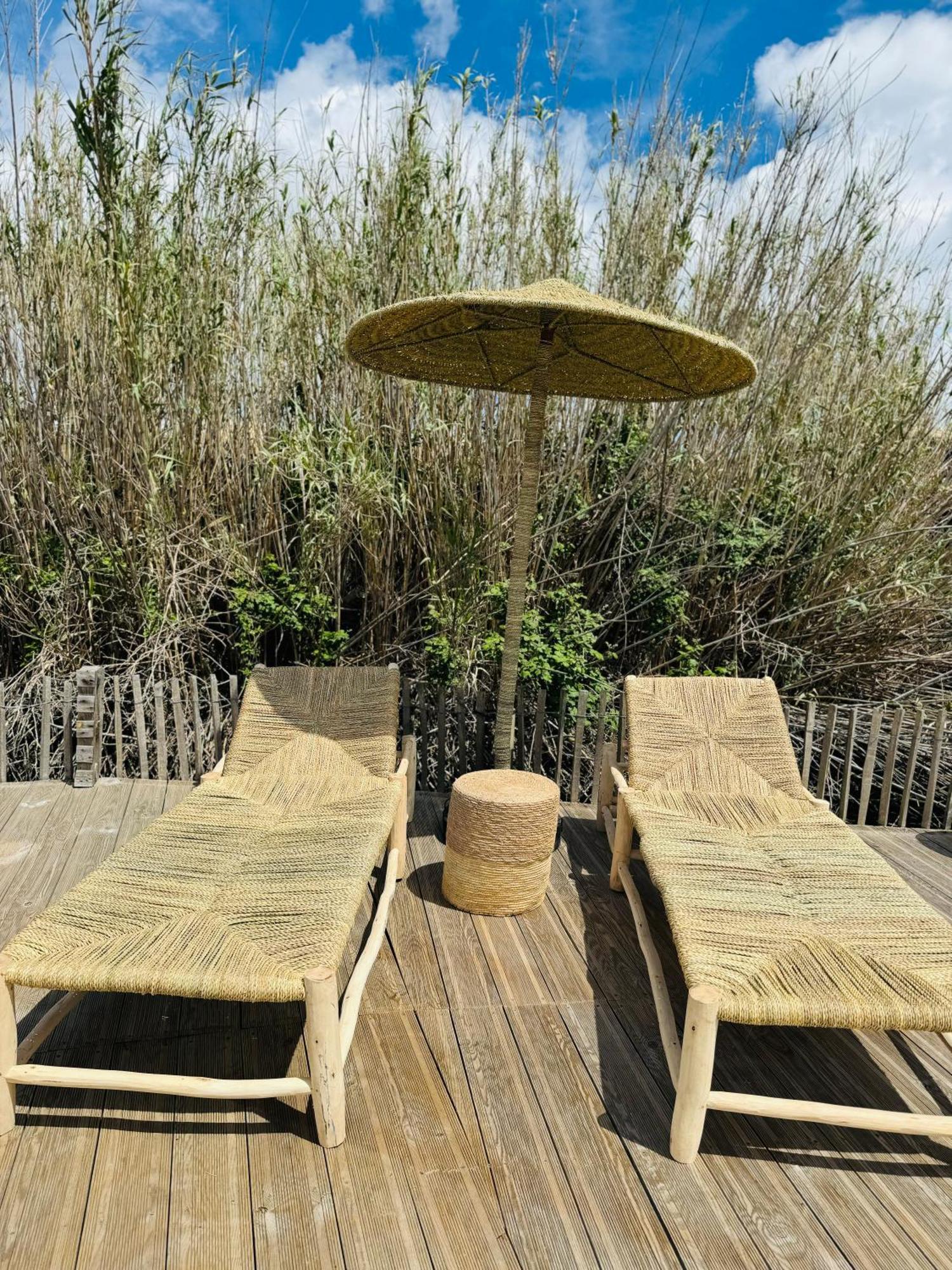 Cabane Le Flamant Avec Jardin, Piscine Et Parking Сент-Мари-де-ла-Мер Экстерьер фото